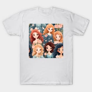 Princesses Pattern 7 T-Shirt